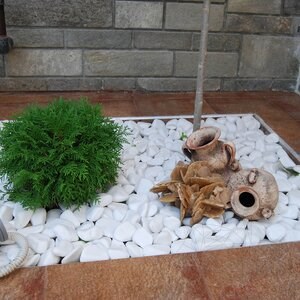 Thassos Marble Pebbles 6-10 cm Bag 20 Kg