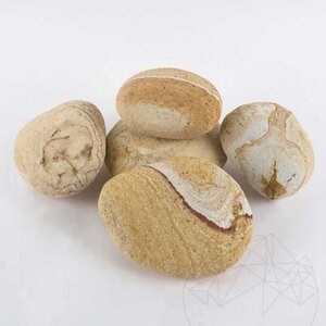 Rainbow Sandstone Pebbles 10-30 cm KG
