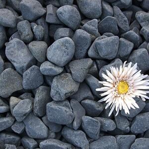 Dark Grey Pebbles, 3-6 cm Bag 20 Kg
