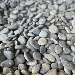 Flat Black Pebbles Bag, 20kg