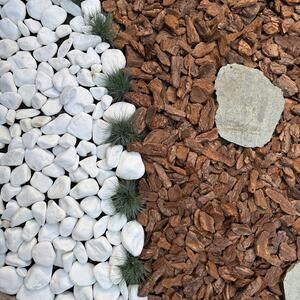 Thassos Marble Pebbles 3-6 cm Bag 20 Kg