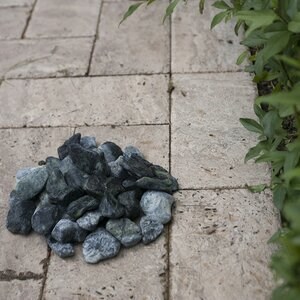 Green Marble Pebbles 1-2 cm Bag 20 Kg