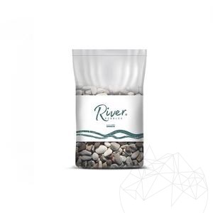 River Pebbles, 3-6 cm Bag 20 Kg