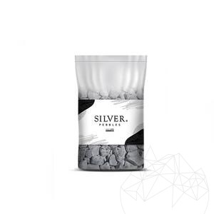 Silver Pebbles, 3-6 cm Bag 20 Kg