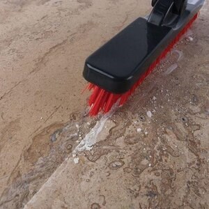 LTP Profesional V-Shaped Brush - Perfect for joints (removes adhesiv, grout or dirt residues)