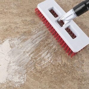 LTP Profesional Exterior Deck Red Brush - Multi-directional stiff bristled  brush (terraces, alleys and exterior pavings)