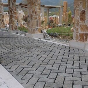 Kavala Riven Slate Cobblestone, 20 x 10 x 3-5 cm