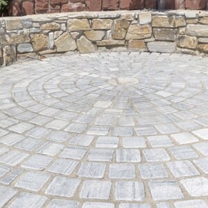 Kavala Tumbled Marble Cobblestone, 10 x 10 x 4-5 cm