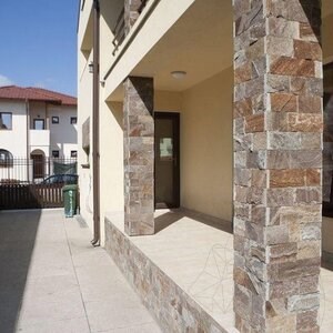 Slate Rusty Brown Natur, 10 cm x LL | Decorative Stone - Vertical Tiles, Outdoor-Indoor