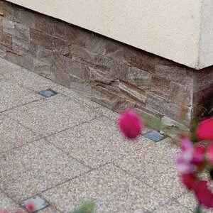 Slate Rusty Brown Natur, 10 cm x LL | Decorative Stone - Vertical Tiles, Outdoor-Indoor