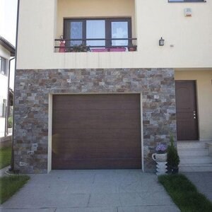 Slate Rusty Brown Natur, 10 cm x LL | Decorative Stone - Vertical Tiles, Outdoor-Indoor