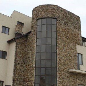Slate Homa 3D Strips | Decorative Stone for Vertical Cladding, Exterior-Interior (10-12/pallet)