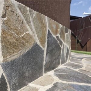 AquaBlue Polygonal Slate - Patio Flagstone Slabs
