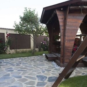 AquaBlue Polygonal Slate - Patio Flagstone Slabs