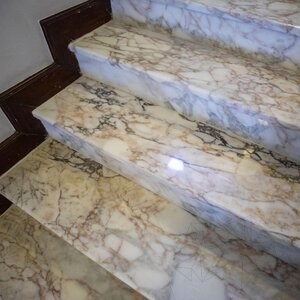 Arabescato Oro Polished Marble cut-to-size slabs 2 cm - Special Project