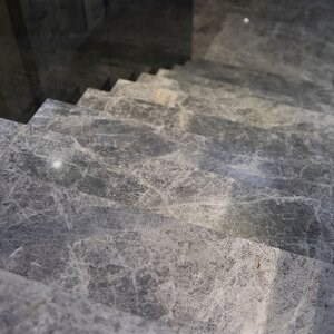 Polished Tundra Grey Grey Marble 2 cm - Countertops, Steps, Glazes and Personalized Pieces
