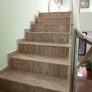 Travertine Latte Polisat 2 cm - Countertops, Steps, Glazes and Personalized Pieces