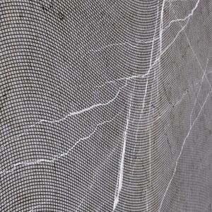 Pietra Gray Double Wave Design Slab Marble 2CM