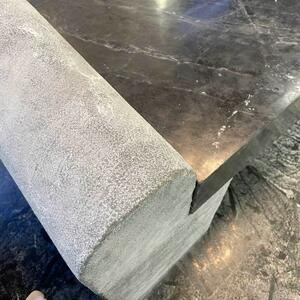 Romano Ceppo Marble Garden Bench, 165 x 40 x 50cm
