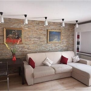 Bronze Quartzite Wall Cladding Panel 15 x 60 x 1-2  cm