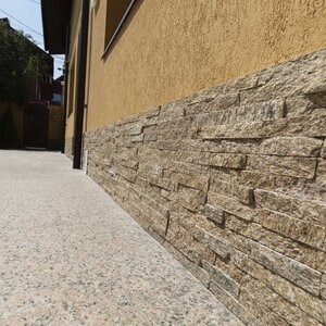 Lemone Quartzite Wall Cladding Panel 15 x 60 x 1-2  cm