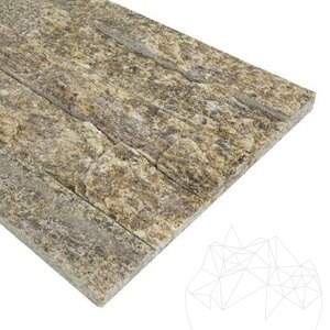 Lemone Quartzite Wall Cladding Panel 15 x 60 x 1-2  cm