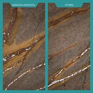 Rainforest Brown Polished Marble, 61 x 30.5 x 1 cm