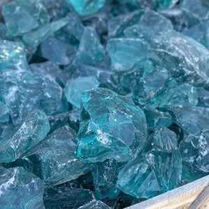 Glass Deco Blue KG
