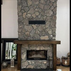 Exterior Stone Cladding Travertine Rock Face Brown