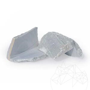 Rock Face Crystal Polygonal Marble (Corner Piece)