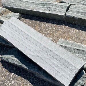 Rock Face Flat Olive Green Slate
