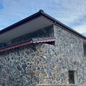 Exterior Stone Cladding Marble Rock Face Lava Black