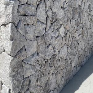 Exterior Stone Cladding Travertine Rock Face Silver