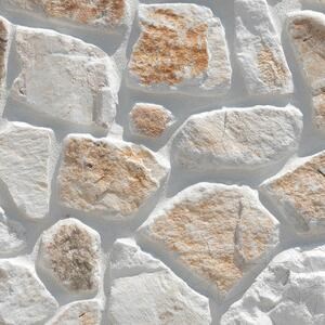 Rock Face Vintage Thasos Poligonal Marble