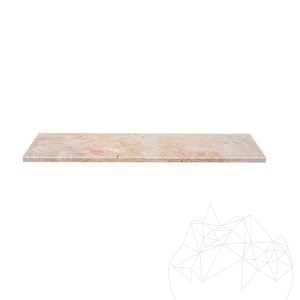 Rosalina Brushed Marble Step, 120 x 30 x 3 cm