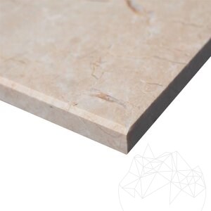 Rosalina Brushed Marble Step, 120 x 30 x 3 cm