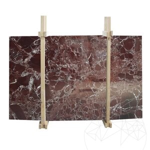 Rosso Levanto Polished Marble Slab, 2 cm