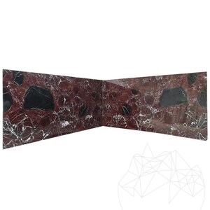 Rosso Levanto Polished Marble Slab, 2 cm