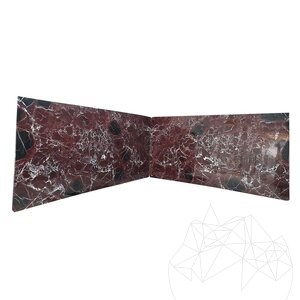 Rosso Levanto Polished Marble Slab, 2 cm