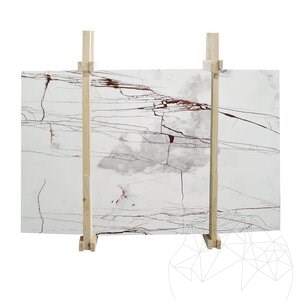 Rosso Venato Polished Marble Slab, 2 cm