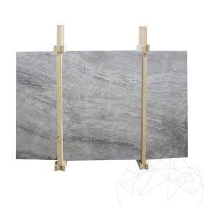 Royal Grey Marble Polished Slab, 2 cm