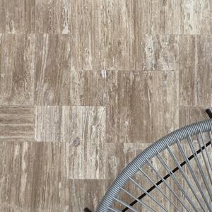 Royal Walnut Vein Cut Mini Set Honed Travertine, 1 cm