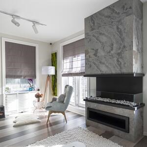 Flexible Slate SKIN Ultra-Flex 2mm - Autumn White, 240 x 90 cm| Stone for Walls, Furniture, Facades and Wet Areas
