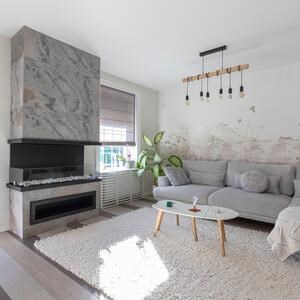Flexible Slate SKIN Ultra-Flex 2mm - Autumn White, 240 x 90 cm| Stone for Walls, Furniture, Facades and Wet Areas