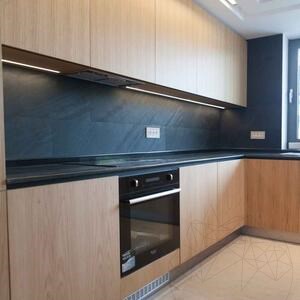 Flexible Slate SKIN Ultra-Flex 2mm - Black Line, 265 x 125 cm | Stone for Walls, Furniture, Facades and Wet Areas