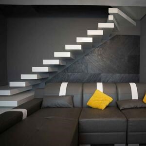 Flexible Slate SKIN Ultra-Flex 2mm - Black Line, 265 x 125 cm | Stone for Walls, Furniture, Facades and Wet Areas