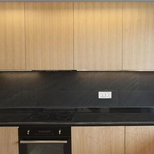 Flexible Slate SKIN Ultra-Flex 2mm - Black Line, 244 x 122 cm | Stone for Walls, Furniture, Facades and Wet Areas