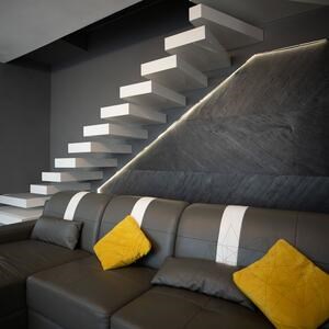 Flexible Slate SKIN Ultra-Flex 2mm - Black Line, 265 x 125 cm | Stone for Walls, Furniture, Facades and Wet Areas