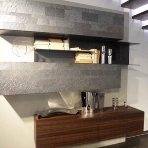 Flexible Slate SKIN Ultra-Flex 2mm - Black Star, 240 x 90 cm | Stone for Walls, Furniture, Facades and Wet Areas