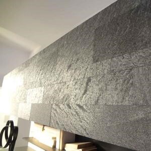 Flexible Slate SKIN Ultra-Flex 2mm - Black Star, 210 x 105 cm | Stone for Walls, Furniture, Facades and Wet Areas